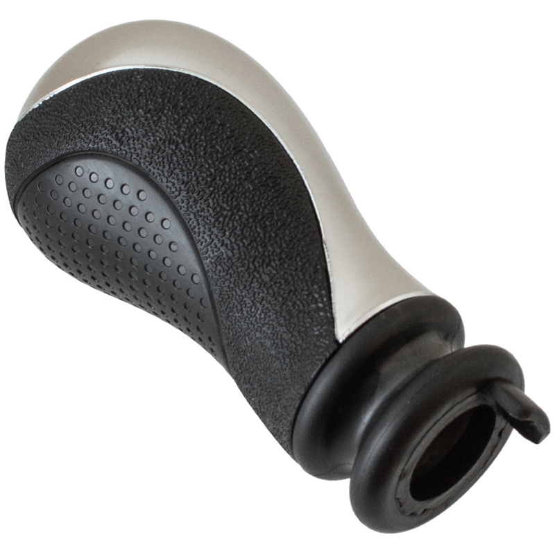 CITROEN C5 I 01-08 Gear / gearbox knob BLACK + CHROME LID 5+R (PUSH-FIT)