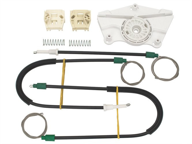 VW Bora 98-05 Front window lifter / winder / regulator (electric adjustment version) Repair kit Left