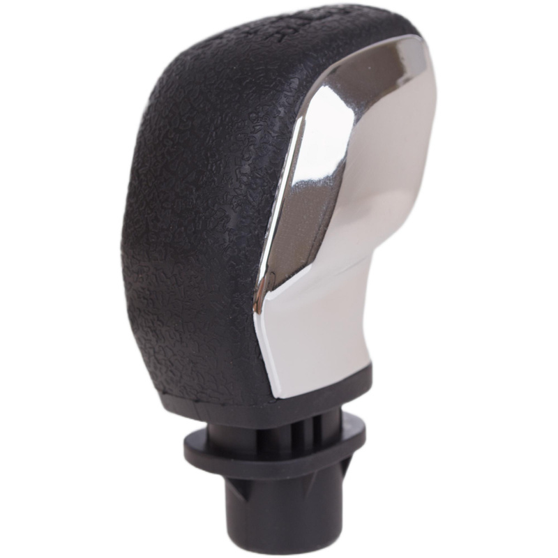 Peugeot 206 207 301 307 308 408 508 2008 3008 gałka zmiany biegów 5 BIEGÓW CHROM z CZARNĄ NAKŁADKĄ i tłoczonym schematem + ADAPTER
