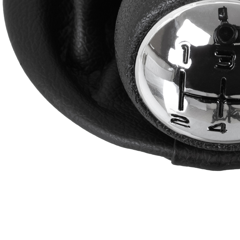 Citroen Berlingo III 2008- Gear shift knob CHROM + Lever Gaiter 5 Gear