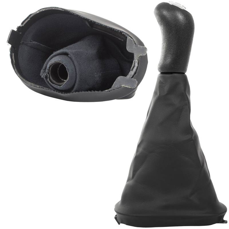 Renault Clio II 2001- Gear shift knob + Lever Gaiter 5 Gear