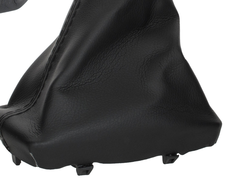 Audi A4 B6 00-04 Gear shift knob BLACK + Lever Gaiter BLACK bieg wsteczny NA DOLE