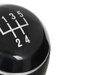 VW Polo V 6R 2009- Gear shift knob BLACK + Lever Gaiter with frame CHROM 5 Gear