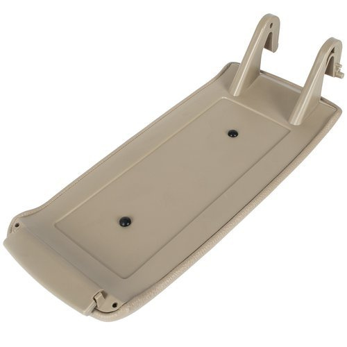 Audi A6 C5 97-05 klapka podłokietnika z przyciskiem i obiciem KPL BEŻOWA EKOSKÓRA CIENKIE ZAWIASY