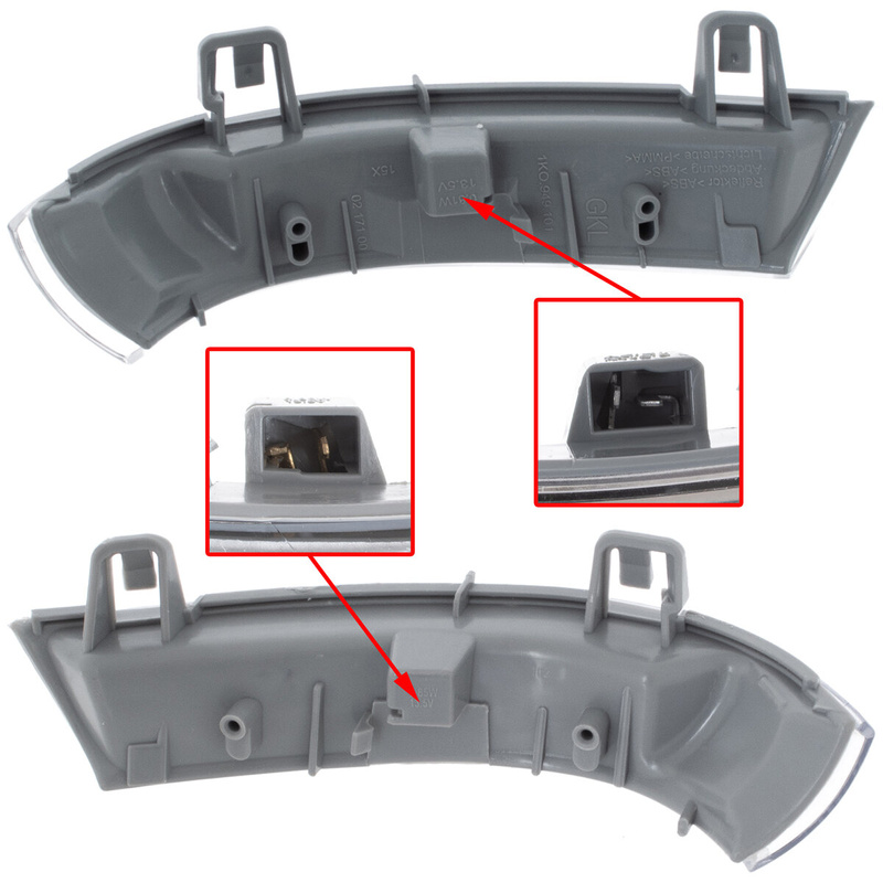 VW Passat B6 05-10 Mirror indicator Left + Right set