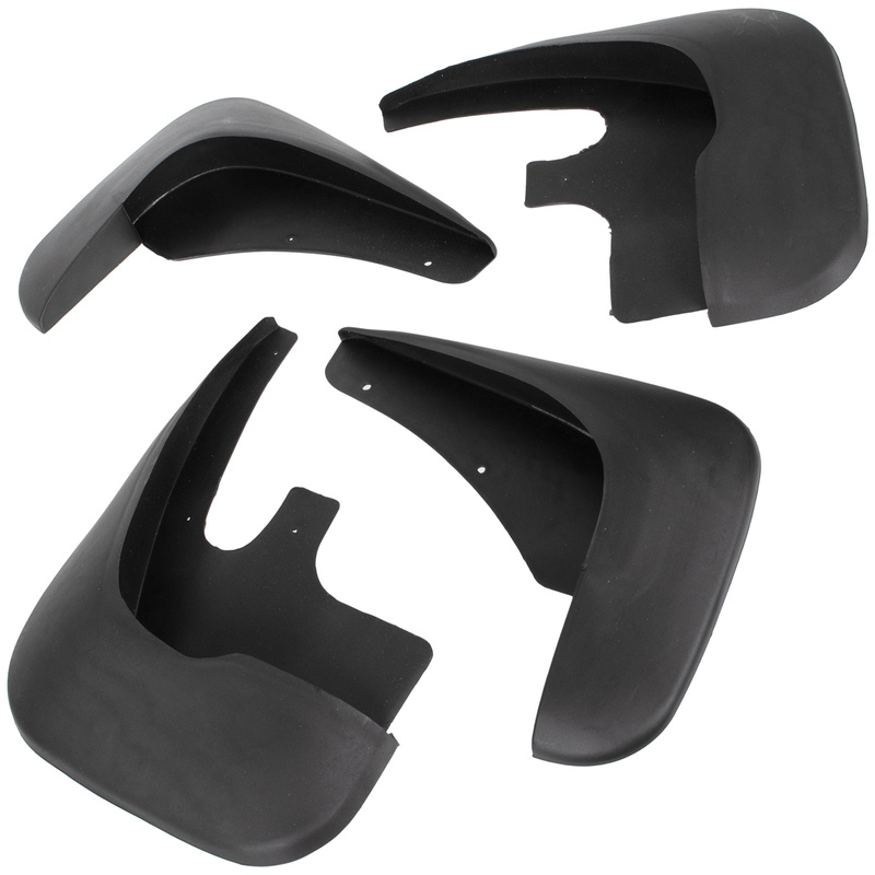 Ford Focus Mk2 04-11 sedan / saloon Mudflaps 4 pcs set