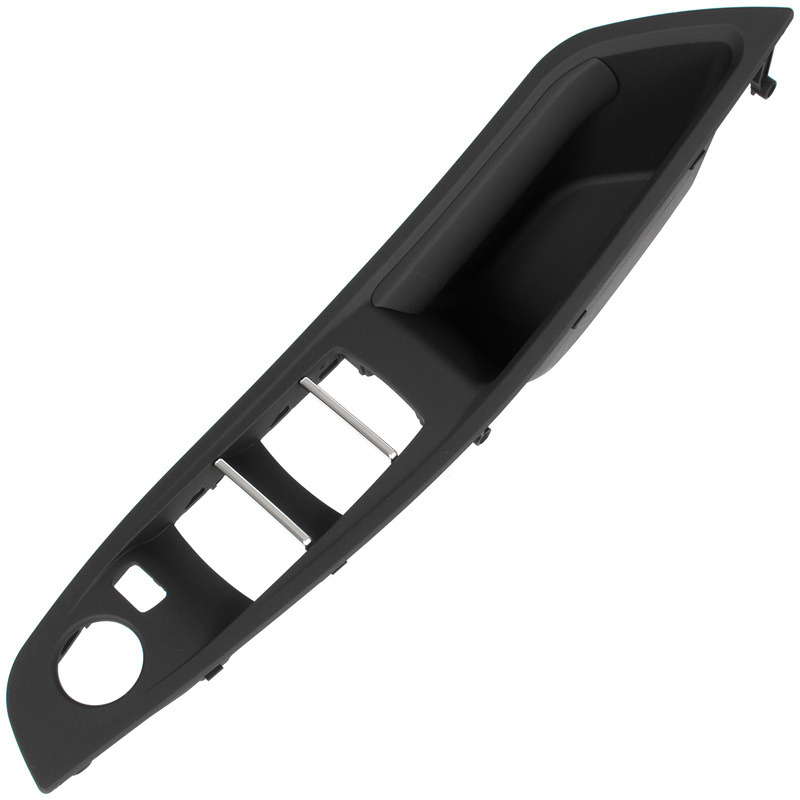 BMW 5 F10 F11 09-17 uchwyt wewnętrzny CZARNY drzwi przednich lewych 1-otwór