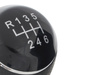VW Golf VI 08-13 Gear shift knob BLACK + Lever Gaiter 6 Gears