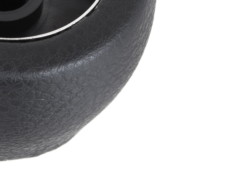 Alfa Romeo 147 00-10 Gear shift knob black + SILVER 6 speed