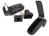 Vauxhall / Opel Astra II G 98-05 armrest set BLACK EKOLEATHER + mounting kit