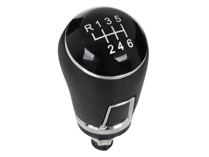 VW Passat B6 06-11 Gear shift knob BLACK 6 Gears