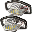Honda CR-V III Crosstour FR-V HR-V Insight Jazz Logo Odyssey Stream Licence plate lights LED 2 pieces. set.