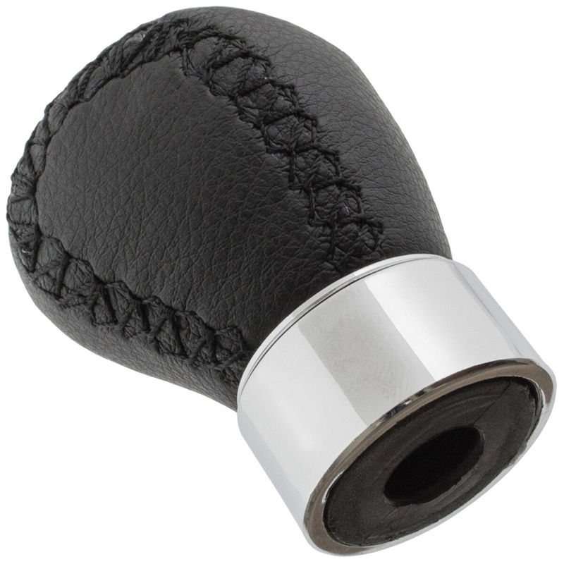 Mazda 6 GG/GY 02-08 gałka zmiany biegów CZARNA SKÓRA 5 BIEGÓW