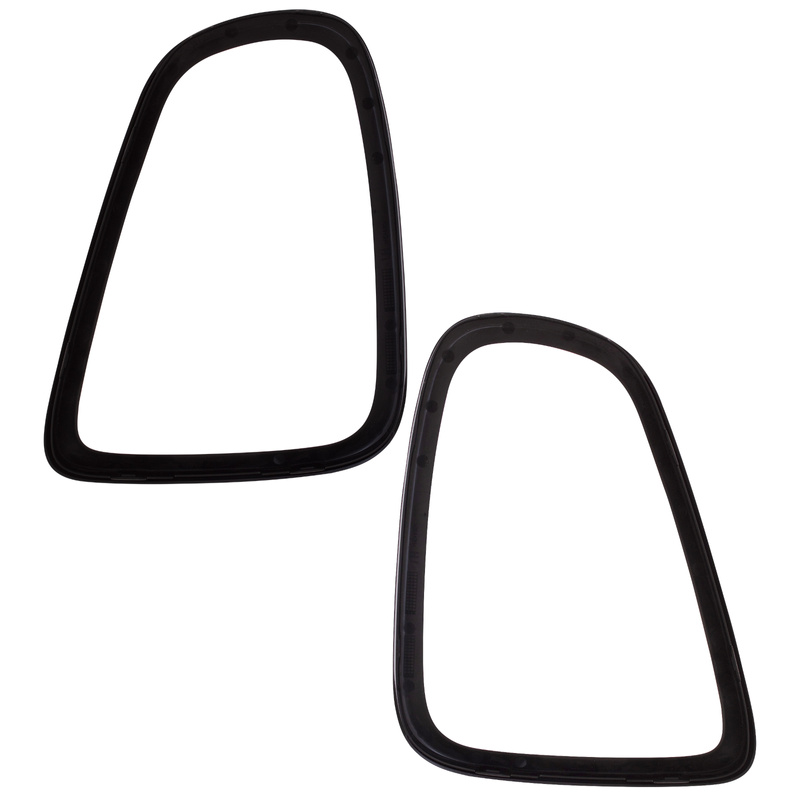 MINI R56 06-13 Osłona ramka lampy tylnej CZARNA Lewa + Prawa 2 szt. KPL