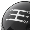 AUDI A8 D2 94-03 Gear / gearbox knob BLACK 5+R 