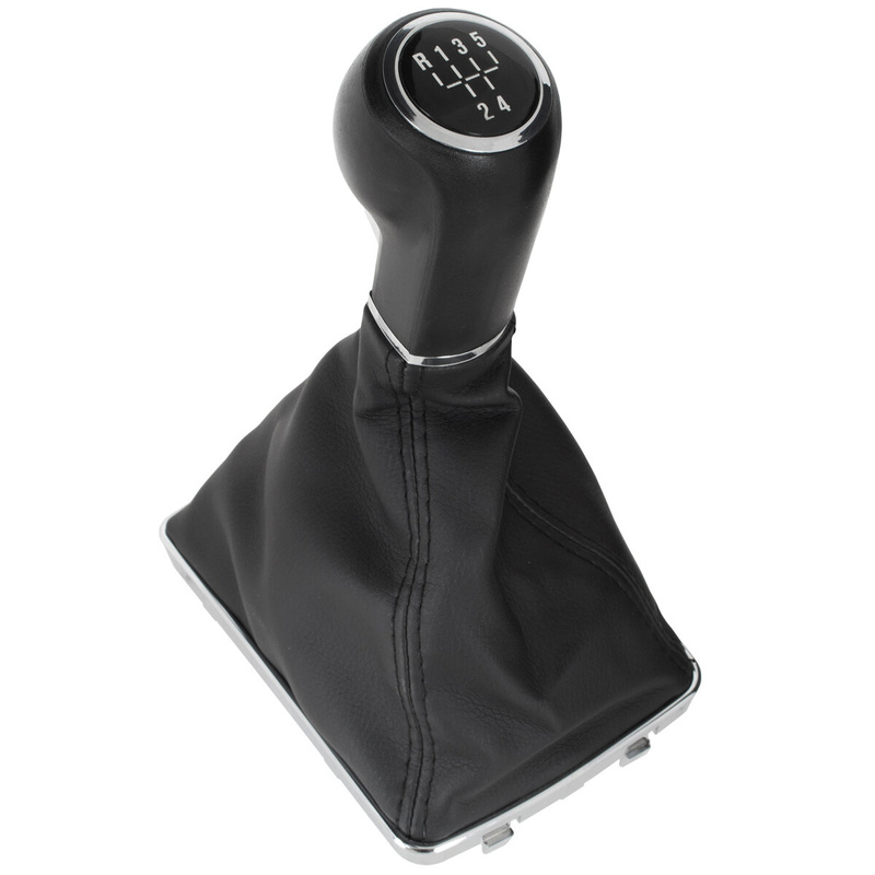 GEAR SHIFT KNOB GAITER BLACK - 5G FOR VAUXHALL ASTRA V H 04-10