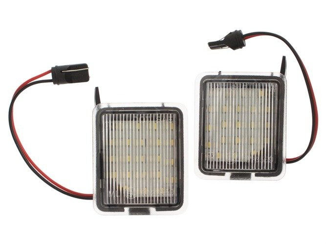 Ford C-MAX II Focus Mk3 Kuga Mondeo Mk4 S-MAX Mirror backlights / lamps LED 2 pieces. set.