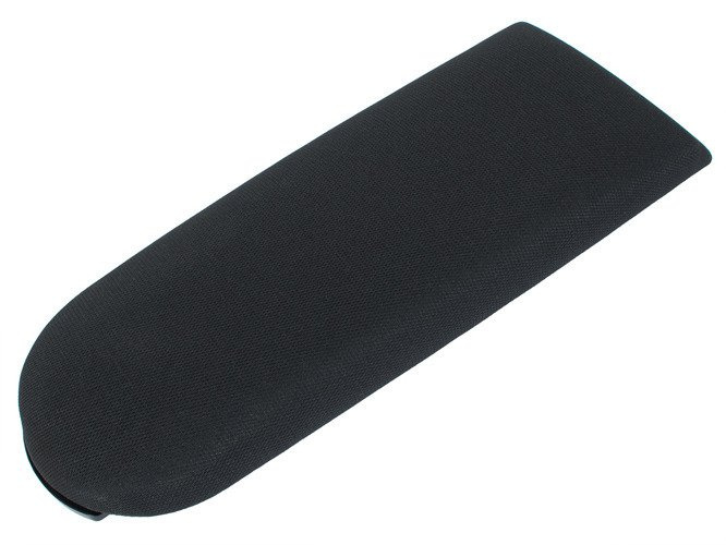 VW Passat B5 96-05 Armrest flap with button and upholstery set BLACK FABRIC