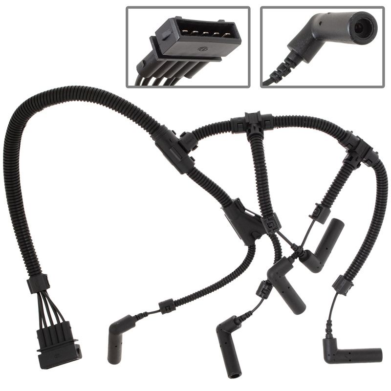 VW TRANSPORTER T4 95-03 2.5 TDI wiązka świec żarowych