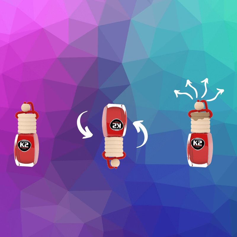 Odświeżacz w buteleczce Zapach K2 VENTO SOLO TRUSKAWKA REFILL 8ml V401