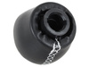 Opel Vivaro A B Gear shift knob 5 speed black leather + SILVER