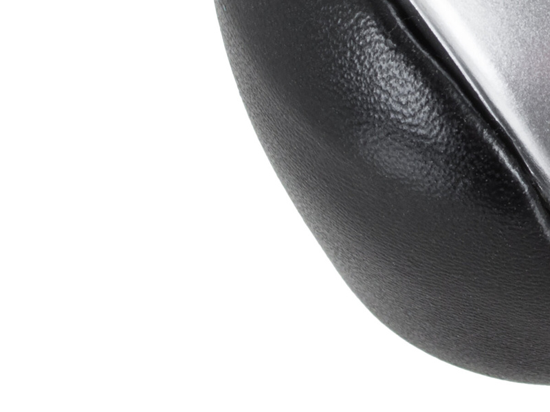 Hyundai Elantra Gear shift knob black + CHROM - semi-glossy 5 speed