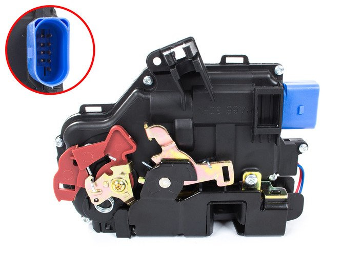 VW Golf V Plus 05-09 Central locking system actuator front Left 3D1837015