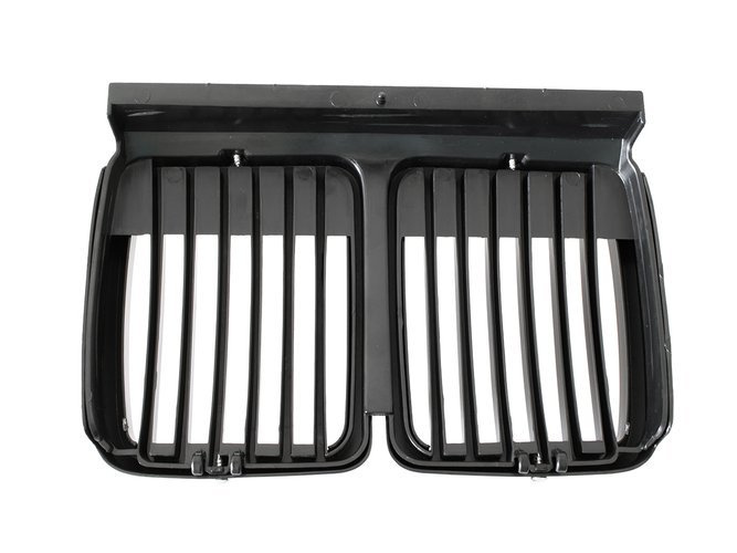 BMW 3 E30 82-94 Radiator grill / air intake Left + Right set BLACK MAT