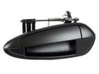 Fiat Punto EVO 2009- Exterior handle BLACK rear Left