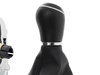 VW Polo V 6R 2009- Gear shift knob BLACK + Lever Gaiter with frame CHROM 6 Gears