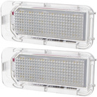 Ford C-MAX II Fiesta Mk7 Focus Mk2 FL Galaxy II Kuga Mondeo Mk4 S-MAX Licence plate light / lamp LED 2 pcs set