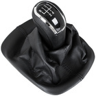 Skoda Fabia I 99-08 Gear shift knob BLACK + Lever Gaiter