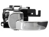 Nissan Navara 2004- Interior handle rear without BLOKADY CHROM Left
