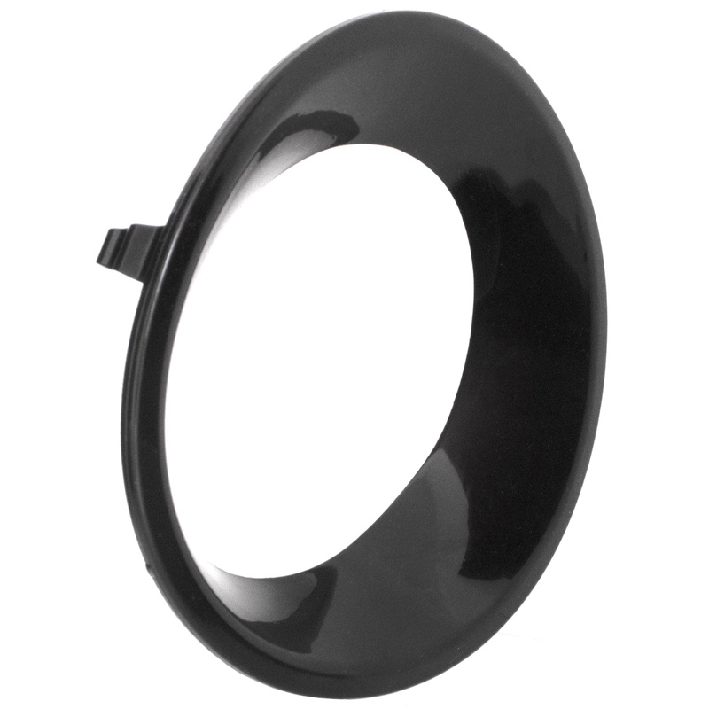 BMW X3 E83 06-10 CZARNY POŁYSK ramka halogenu prawa