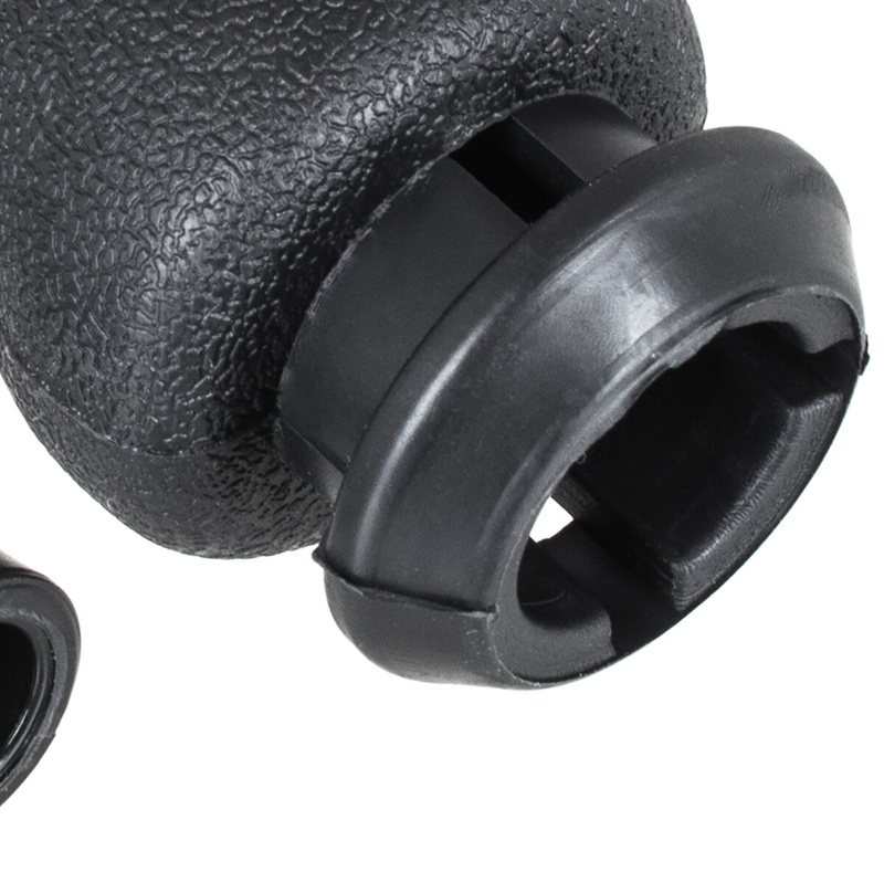 RENAULT SCENIC MK2 II 03-06 Gear / gearbox knob BLACK + MAT CHROME CAP 5+R 8200079112
