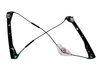VW Golf V 03-09 3 door Hatchback window regulator (electric adjustment version) Right