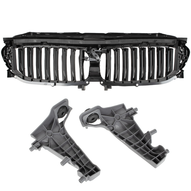 BMW 5 G30 G31 16-20 pas przedni kierownica powietrza wlot żaluzja chłodnicy