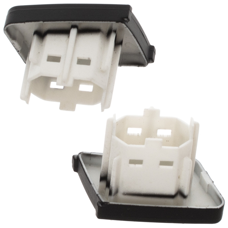 Mercedes E W212 S212 C207 A207 09-16 nakładki / przyciski przełącznika blokady zamka drzwi przednich lewych 2 szt. KPL