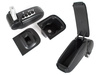 Vauxhall / Opel Astra IV J 09-19 armrest set BLACK FABRIC + mounting kit