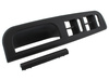 VW Golf IV 97-03 Door handle / grip BLACK front Left + Plug / cover