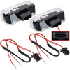 VW Eos Golf V VI Jetta III Passat B6 B7 B8 CC Scirocco Sharan Touareg interior door lamp BIAŁE LED 2 pieces. set.