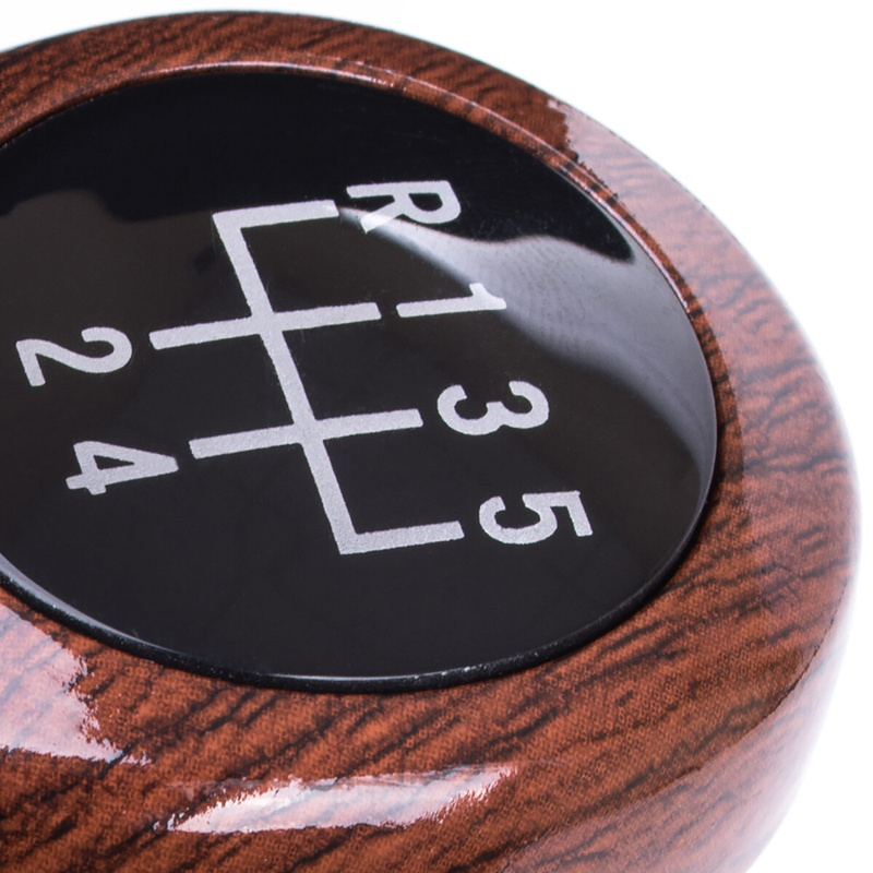 BMW E30 E32 E34 E36 E39 E46 E60 E61 E62 E63 E81 E82 E85 E87 E88 E90 E91 E92 X1 X3 X5 Gear shift knob Wooden 5 Gear