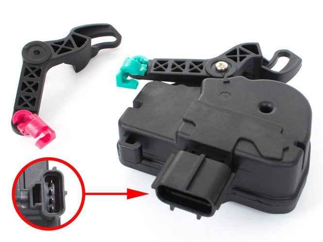 Dodge Caravan 00-07 actuator central locking sliding side door