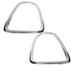 MINI R57 08-15 Osłona ramka lampy tylnej CHROM Lewa + Prawa 2 szt. KPL