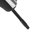 BMW 1 E81 E82 E87 E 88 04-13 AUTOMATIC Gear shift knob black + SILVER - SHORT SELECTOR