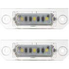 VW Golf IV V VI VII Passat B6 B7 CC Eos Licence plate light / lamp LED 2 pcs set