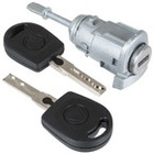 Seat Leon I 99-06 Front door lock / insert with keys Right