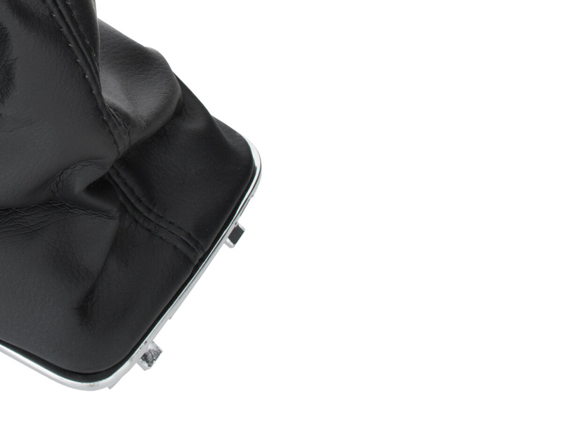 VW Golf VII 2012- Gear shift knob BLACK + Lever Gaiter 6 Gears
