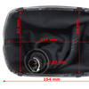 Audi A6 C6 04-11 Gear shift knob BLACK + Lever Gaiter BLACK