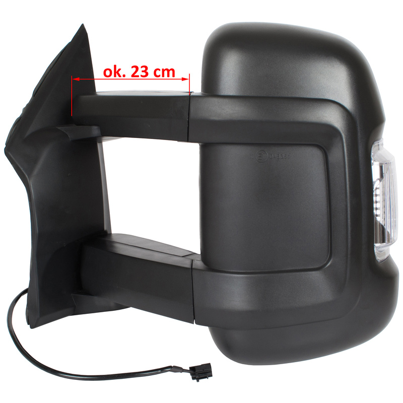 Citroen Jumper 2006- wing mirror manual (Long arm version) Left